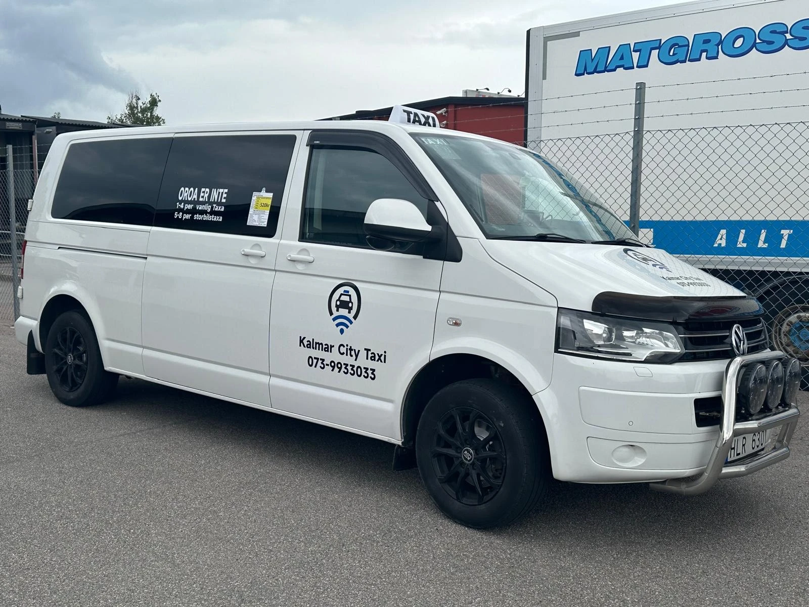 Kalmar City Taxi stor buss